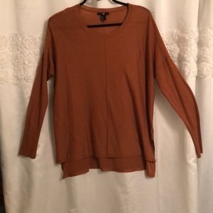 H&M ladies sweater size M, copper colour